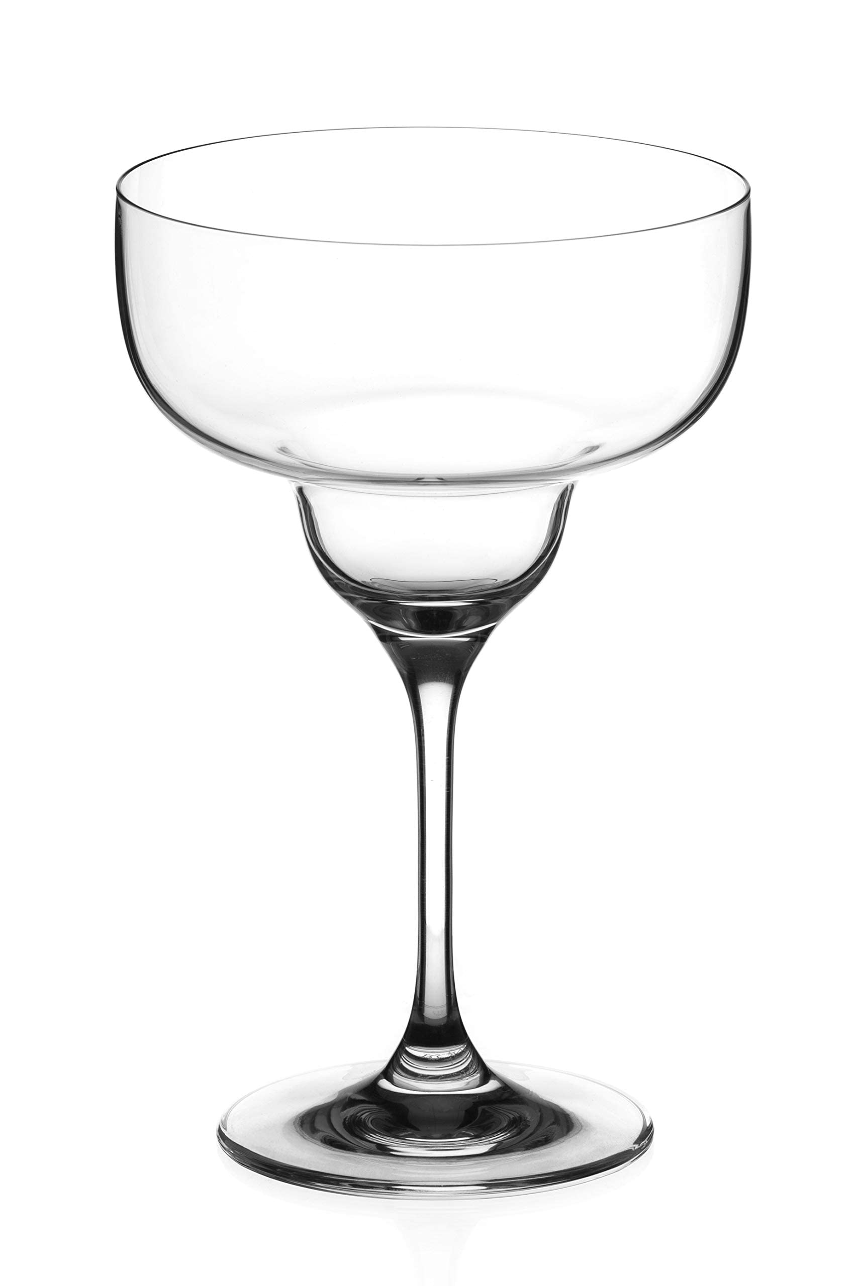 DIAMANTE Crystal Margarita Gläser Paar - Auris Collection Undekoriert Kristall - Geschenkbox mit 2 Premium Margarita Gläsern
