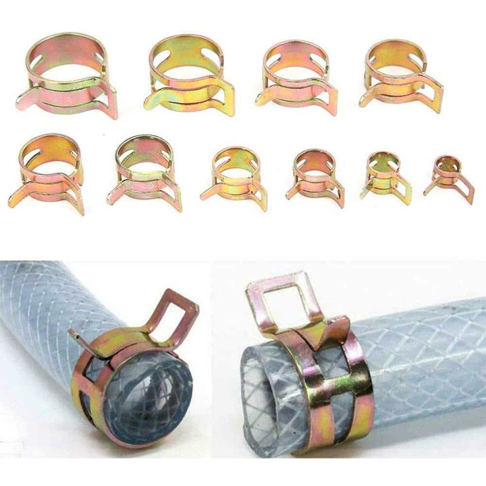 Fascette Inox 4 Morsetti Per Tubi In Acciaio Inox 304 - Regolabili 23-25mm, Con Bullone, Per Scarichi E Applicazioni Idrauliche Fascette Stringitubo Grandi - Foto 13