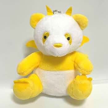 Amazon.co.jp: パンダドラゴン ぬいぐるみ ようた 黄色 : Toys