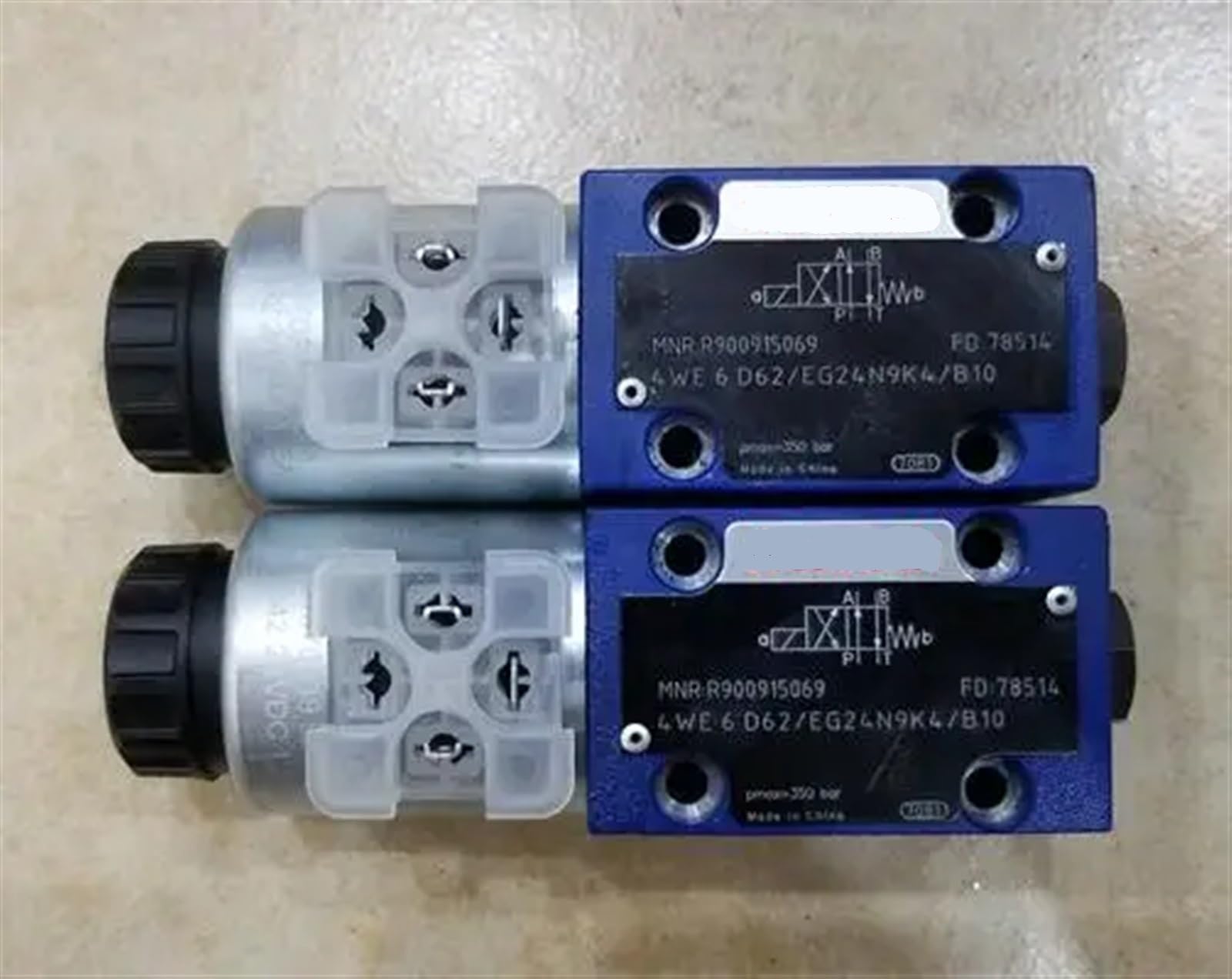 CXFCIHFT R900915069 4WE6D62/EG24N9K4/B10 Solenoid Valve Hydraulic Valve 4WE 6 D62/EG24N9K4/B10 4WE 6 D6X/EG24N9K4/B10 1PCS