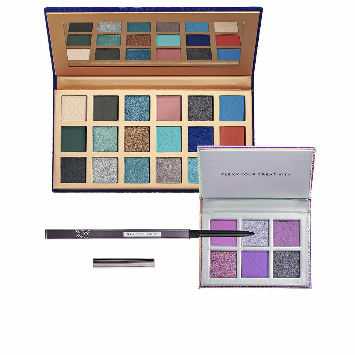 Revolution Make Up XX Revolution 3 Piece Makeup Set, multicoloured