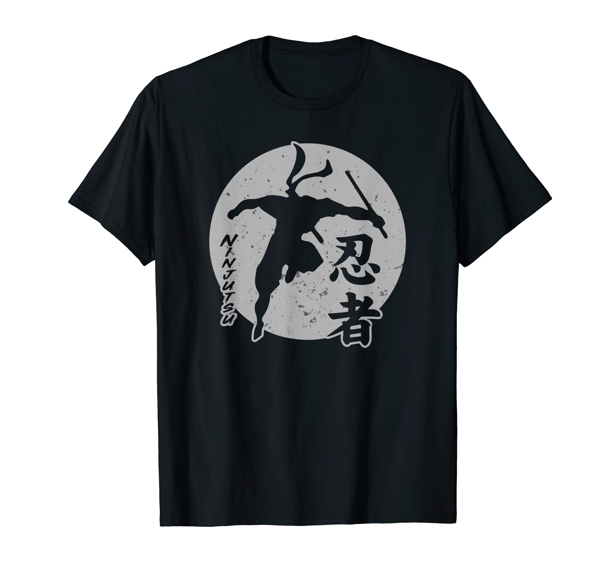 Ninjutsu Sun Master T-Shirt Ninja Martial Art Fighting Tee T-Shirt