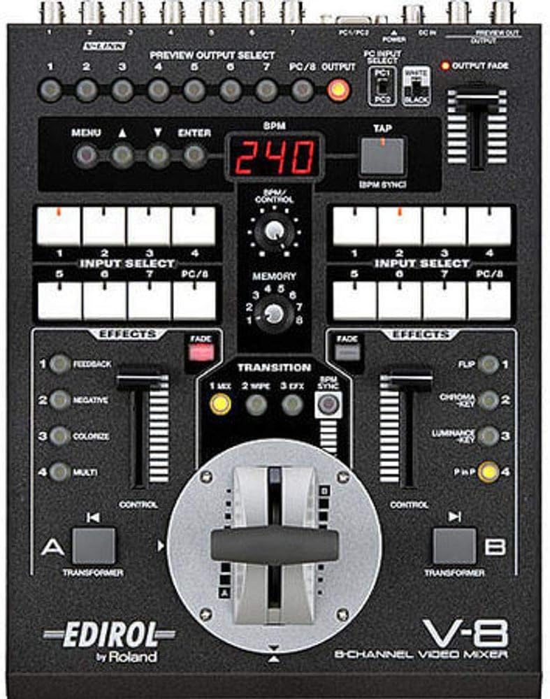 Edirol V-8 8-Channel Video Mixer with Effects