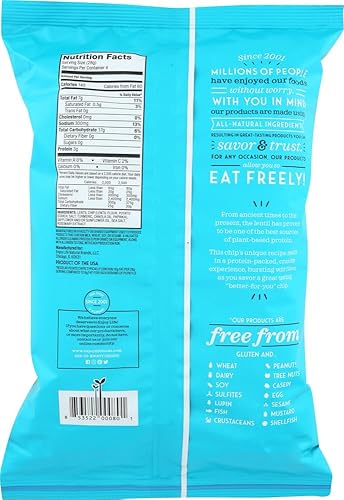 Miniatura 2 de Enjoy Life Plentils, sal marina ligera, sin gluten, lácteos, nueces y soja, 4 onzas por Enjoy Life Foods