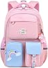 Unicorn Backpack for Girls Boys, Kids School BookBag Cute Student Laptop Backpacks Casual Durable Lightweight Travel Bags, Pink, Medium