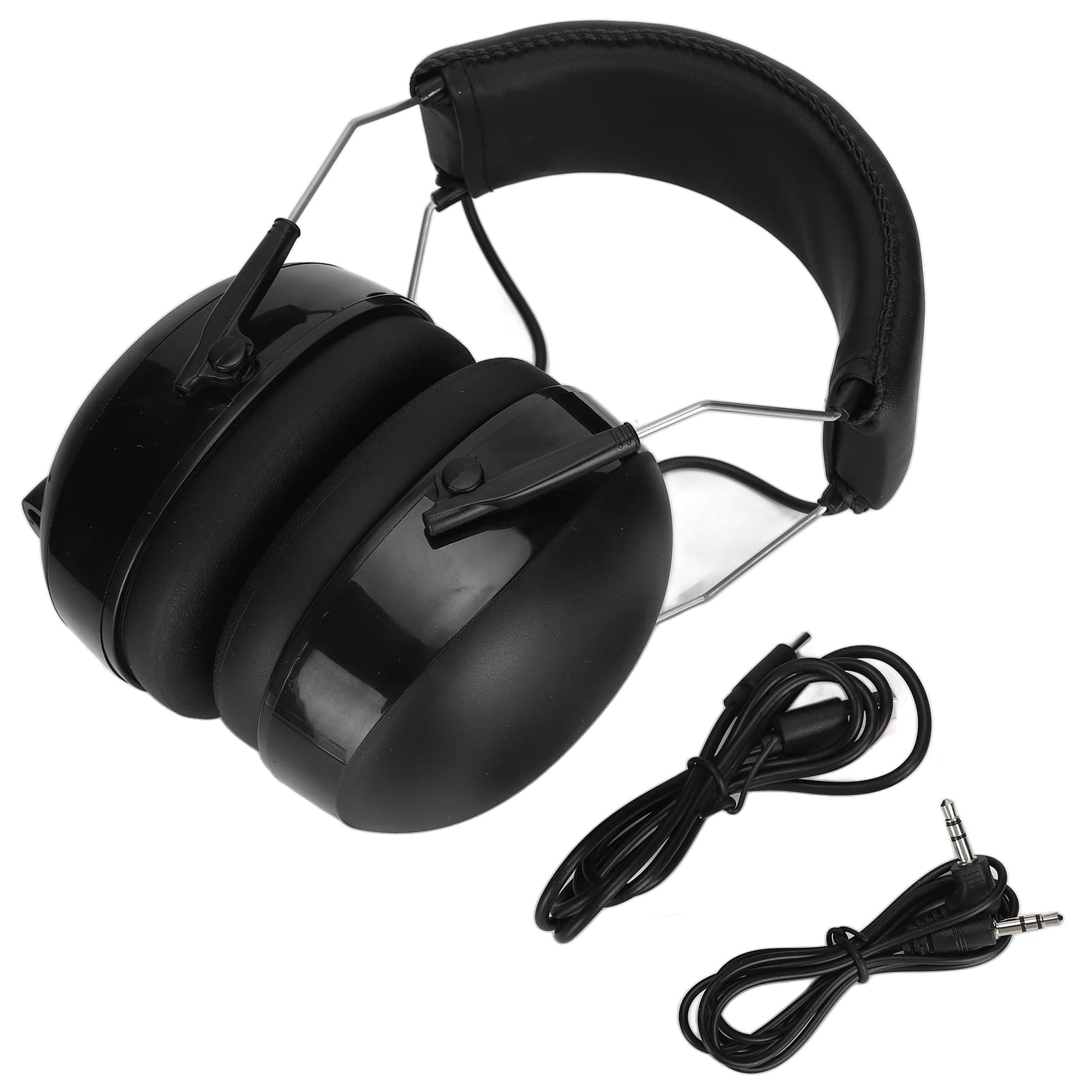 BTER Orejeras de Seguridad con Reducción de Ruido, NRR 28dB Bluetooth Protección Auditiva Orejeras de Seguridad Micrófono Incorporado, Auriculares de Protección Auditiva para Cortar, Construcción
