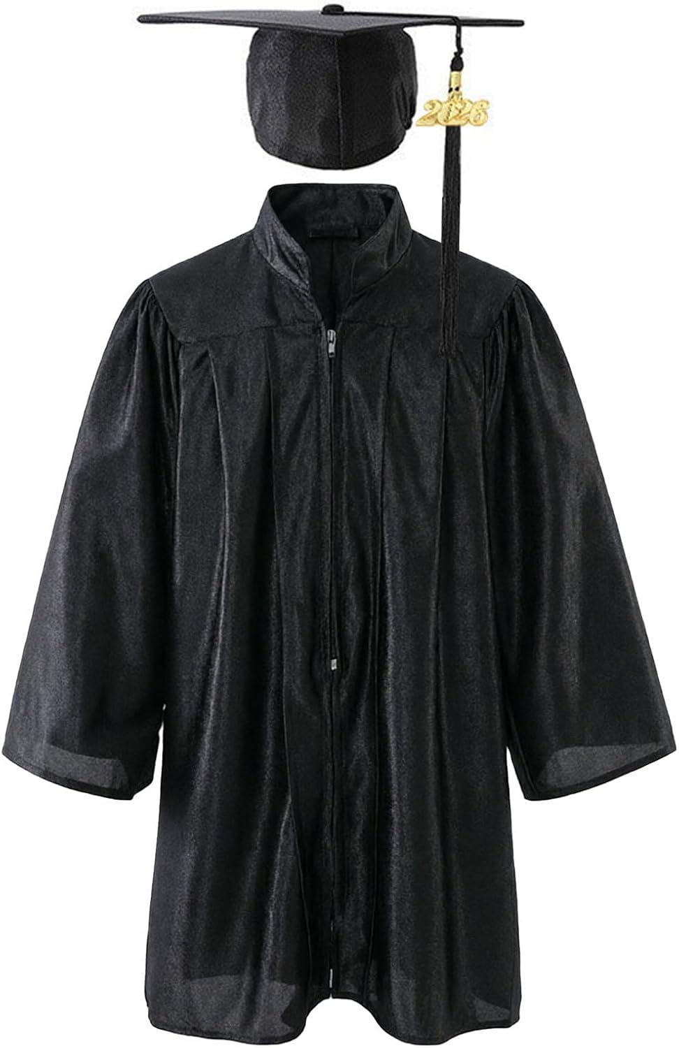 Unisex Kids Preschool Kindergarten Graduation Cap Gown Stole Package with 2026 Tassel Charms Preschool Graduate Robe