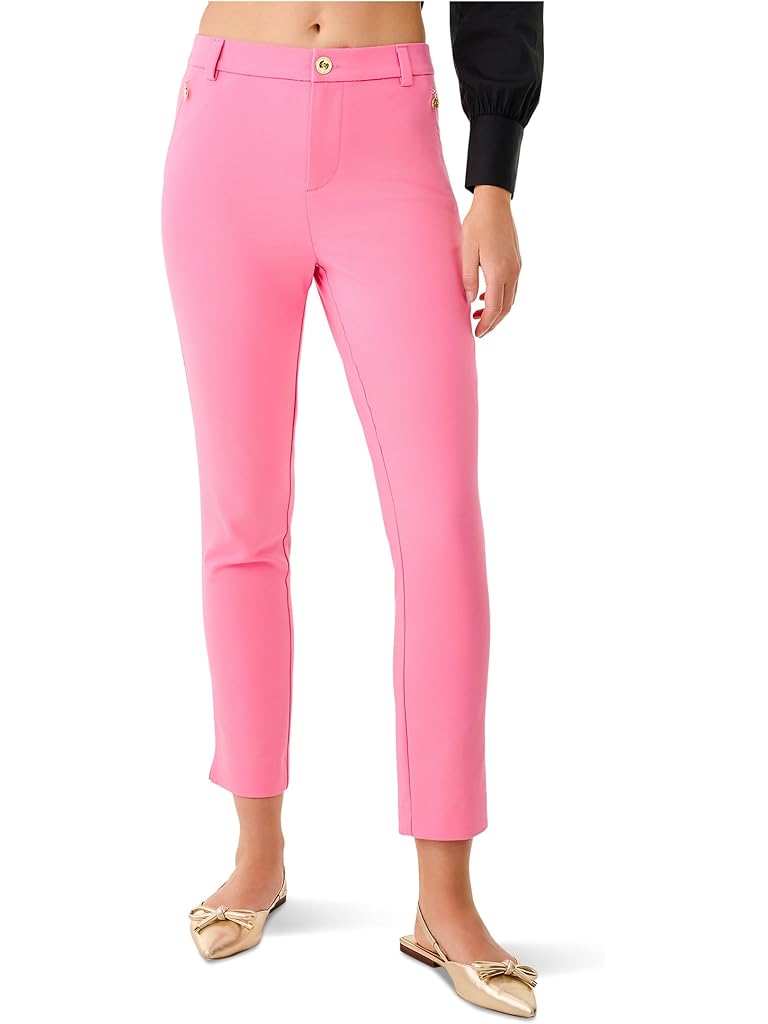 Black Lilly Pulitzer Ana High-Rise Pants
