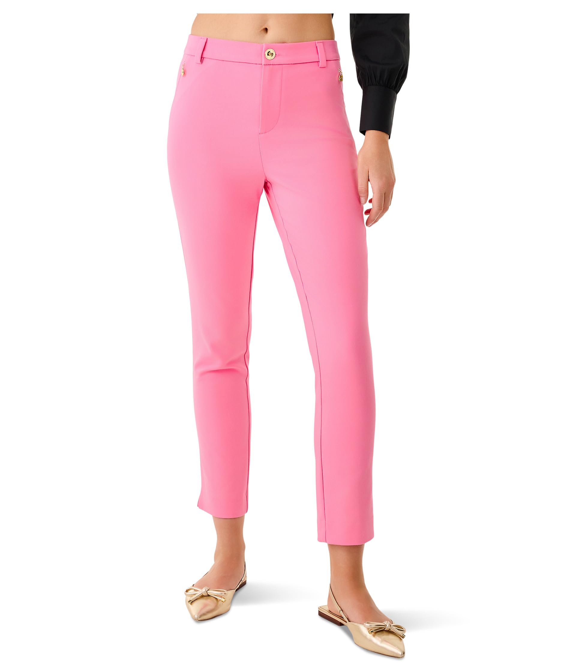 Lilly Pulitzer Womens Ana High-Rise Pants