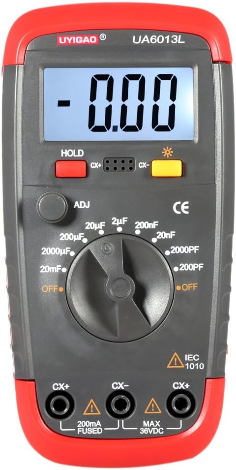 UA6013L Capacitor Meter LCD High Precision Digital Capacitance Tester