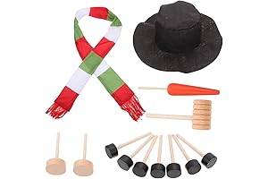 Enchanting Snowman Building Kit for Festive Holiday Creations