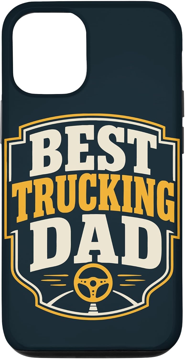 Truck Driver Dad Trucker Case for iPhone 12/12 Pro