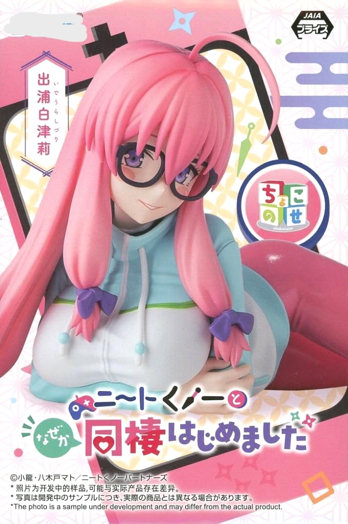 出浦白津莉 1/7 ニートくノ一となぜか同棲はじめました BD上巻 付属品 描き下ろし 出浦白津莉 抱き枕カバー（2wayトリコット） [ニート