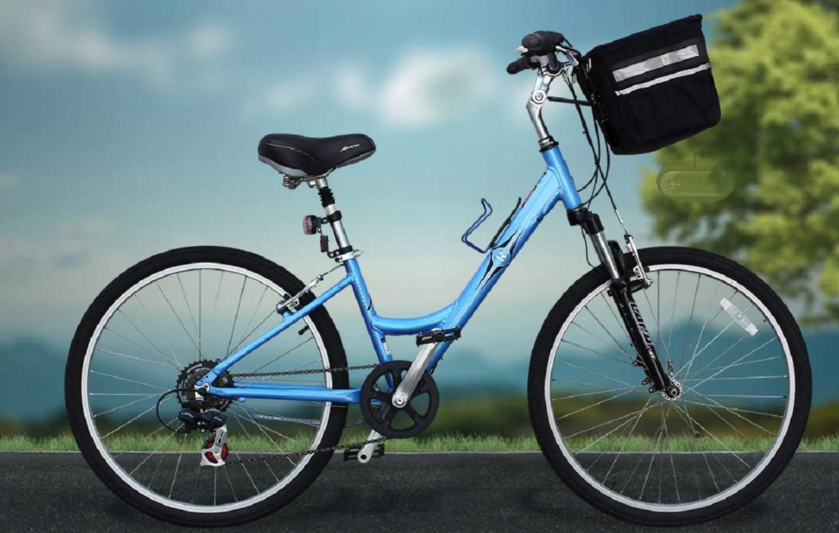 TRAVELIN K9 Pet-Pilot MAX Dog Bicycle Basket Carrier | 8 Color Options for Your Bike (Green)