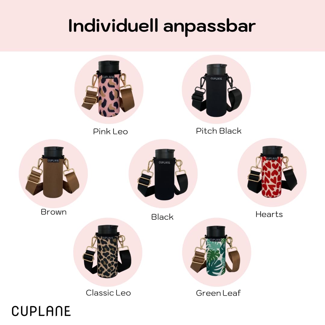 La Cafetière Edited, Set di 2 Tazze Teriche, Nero e Oro