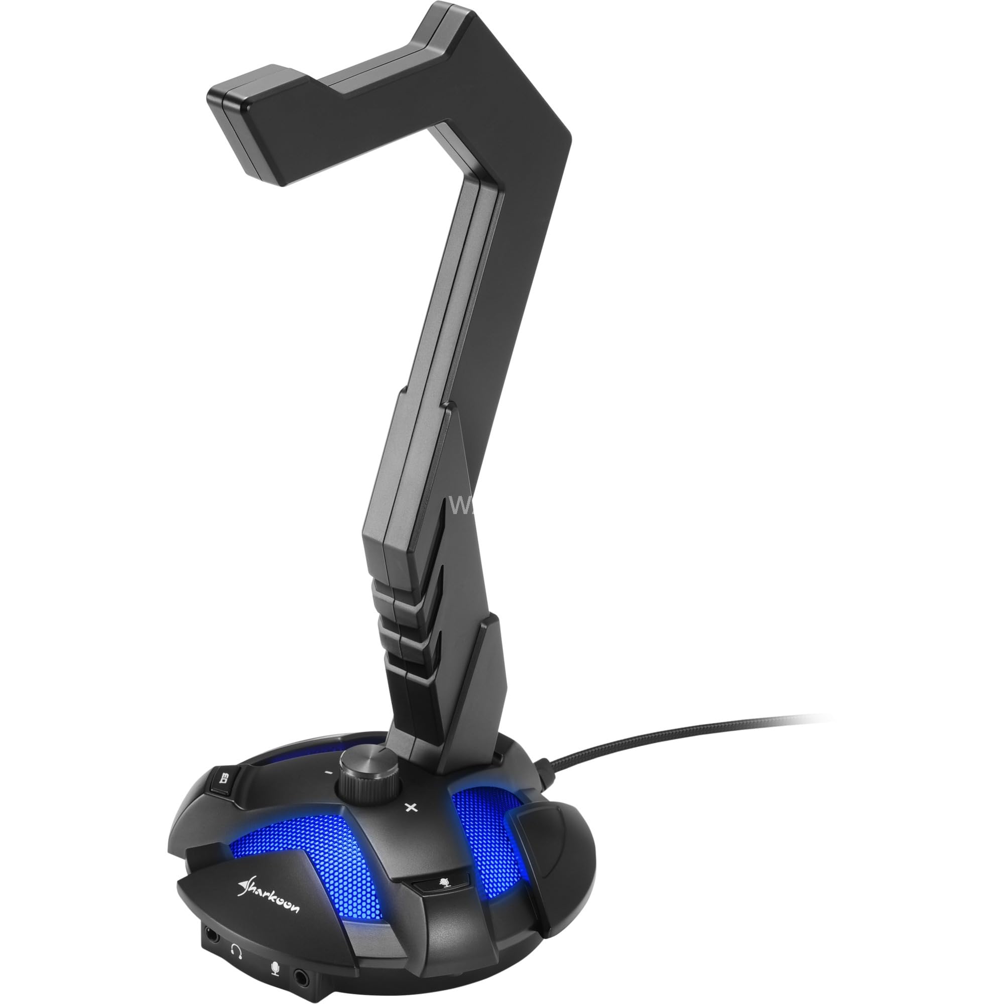 Sharkoon X-Rest 7.1 Supporto Attivo Cuffie, Auricolare Nero (sharkoon X-Rest 7.1 - Lydkort)