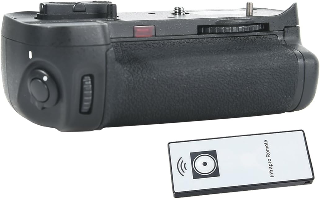DSTE Pro IR Remote MB-D11 Battery Grip Compatible with Nikon D7000 SLR Digital Camera as EN-EL15