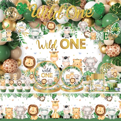 YGCTBVY Wild Birthday 277-Piece Set