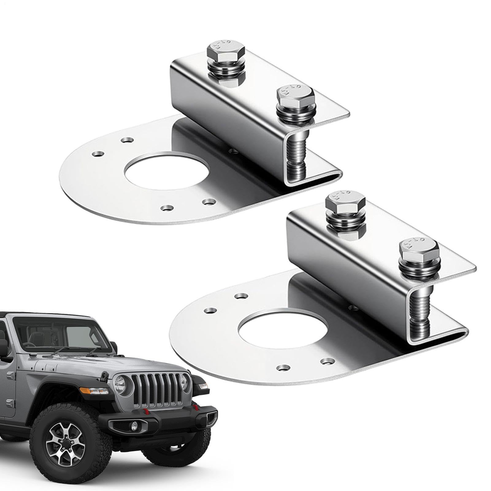 Soporte para luz de señalización vertical de 2 piezas para SUV y pickup
