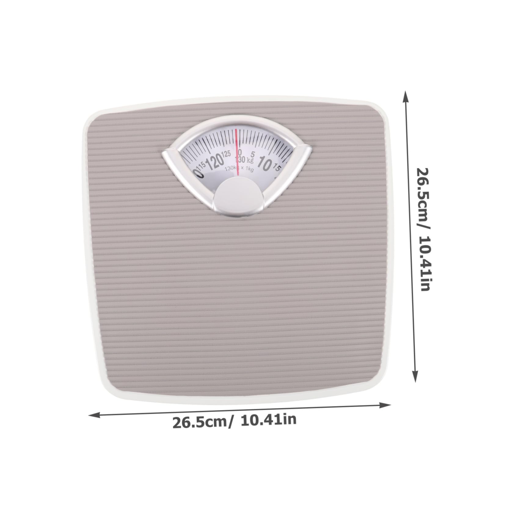 Pèse-personnes Mécanique pour Adultes 130kg en Fer, 1 Pièce