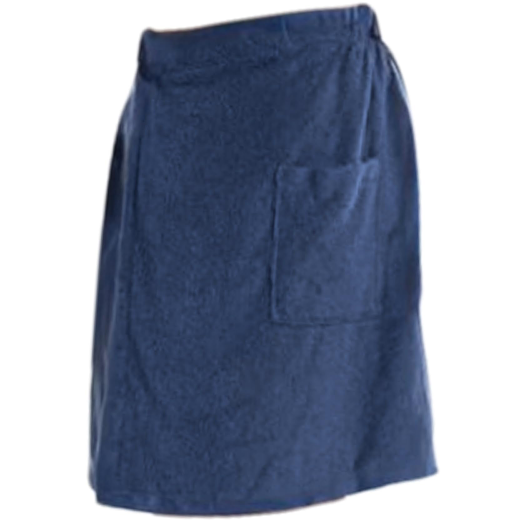 Serviette enveloppante homme pour sortie de bain spa et salle de sport avec poche