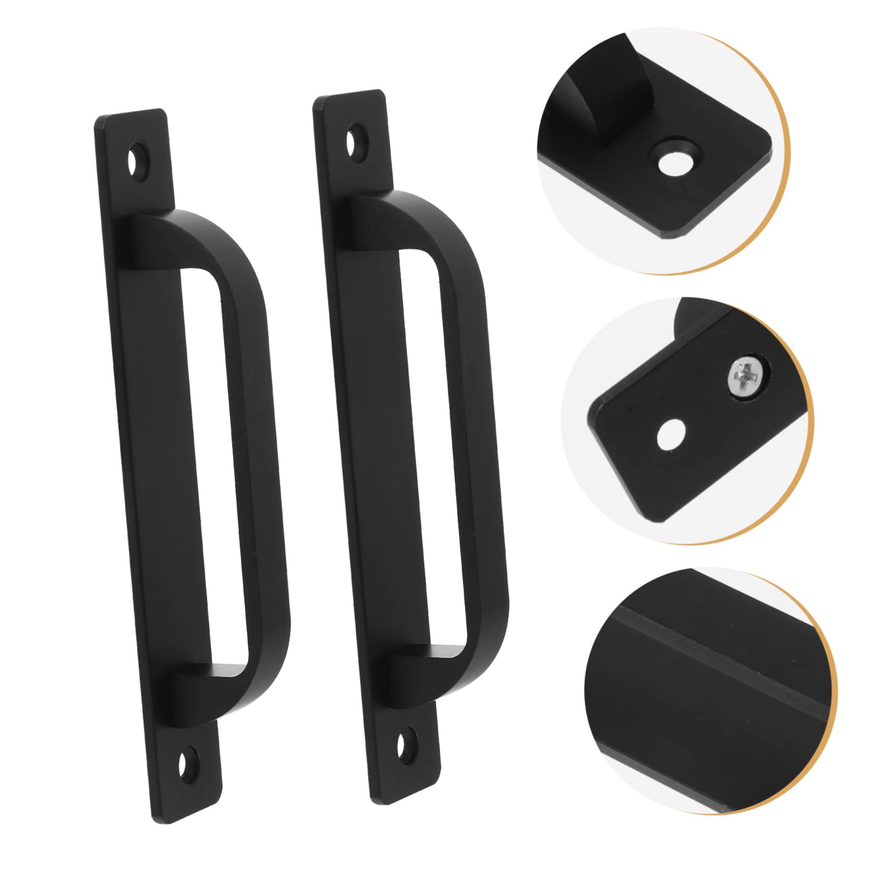 Poignées De Tiroir Noires Et Dorées - Lot De 2 - Design Moderne Pour Meubles Cuisine, Armoire - Rénovation Intérieur