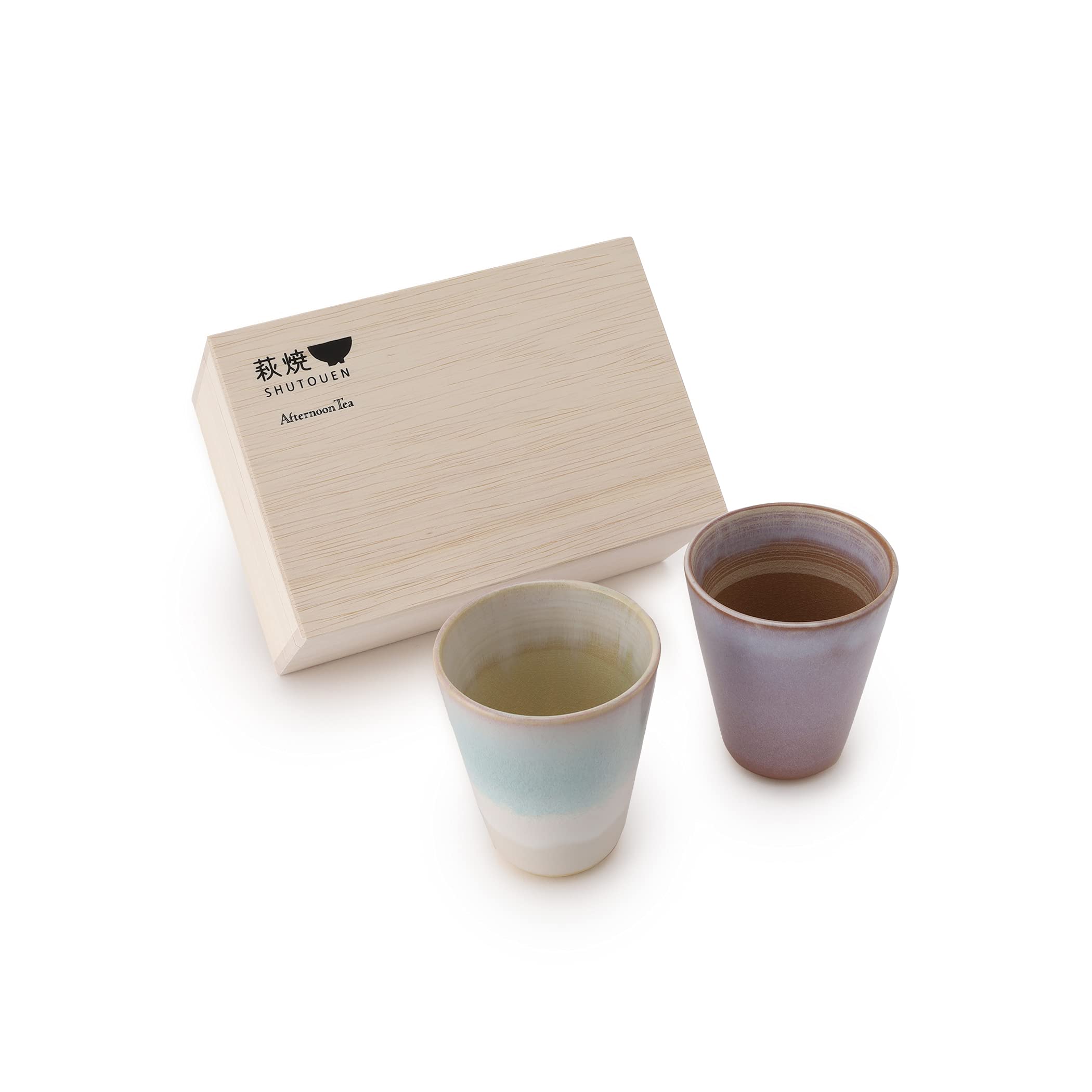 692-2/珈琲茶碗/萩焼/2セット 692-2/珈琲茶碗/萩焼/2セット 692-2/珈琲茶碗/萩焼/2セット