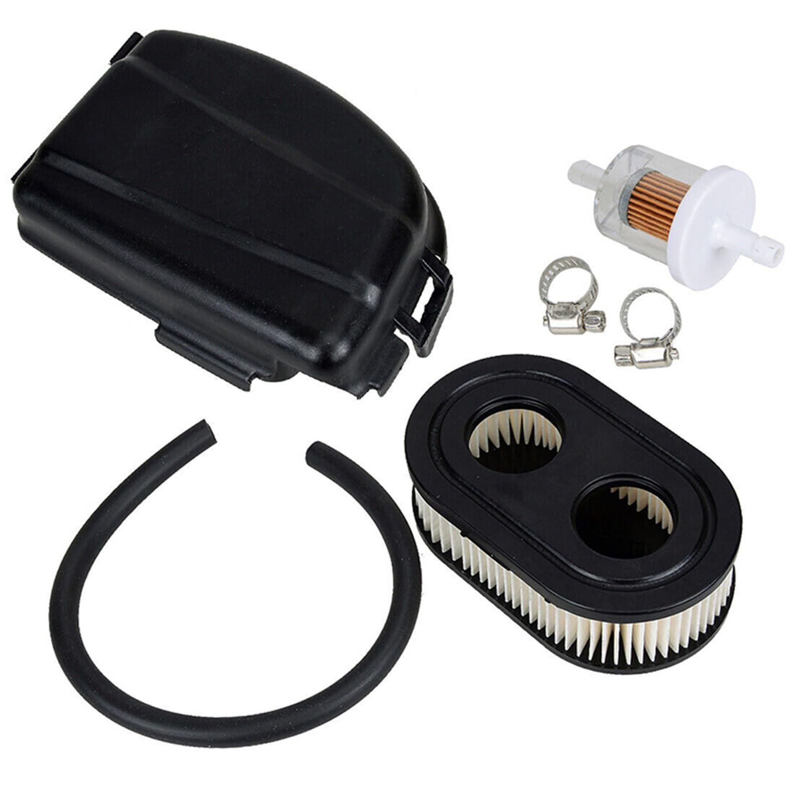 Elnwnnkc Air Filter Air Cleaner Cover High Efficiency Filter Set Grass Cutter Set for 594106 Model Kit