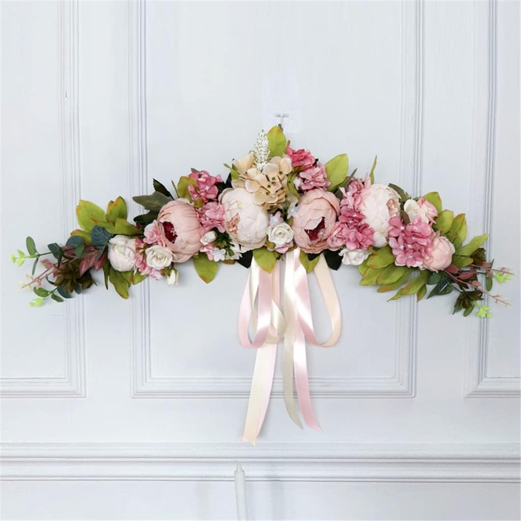 Wedding Decoration Flower Simulation Peony Home Wedding Bedroom Door Decoration Arrangement