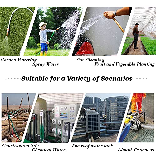 Ququyi 5/16" Id X 1/2" Od Soft Braided Pvc Tubing, Clear Flexible Pvc Tube Vinyl Hose Water Oil Winter Antifreeze & Soft For Four Seasons (10Ft Length) #TOP5