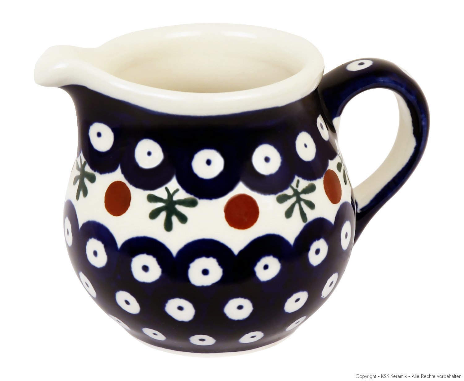 Crémier Bunzlauer Keramik Motif 41 pour un petit-déjeuner chaleureux