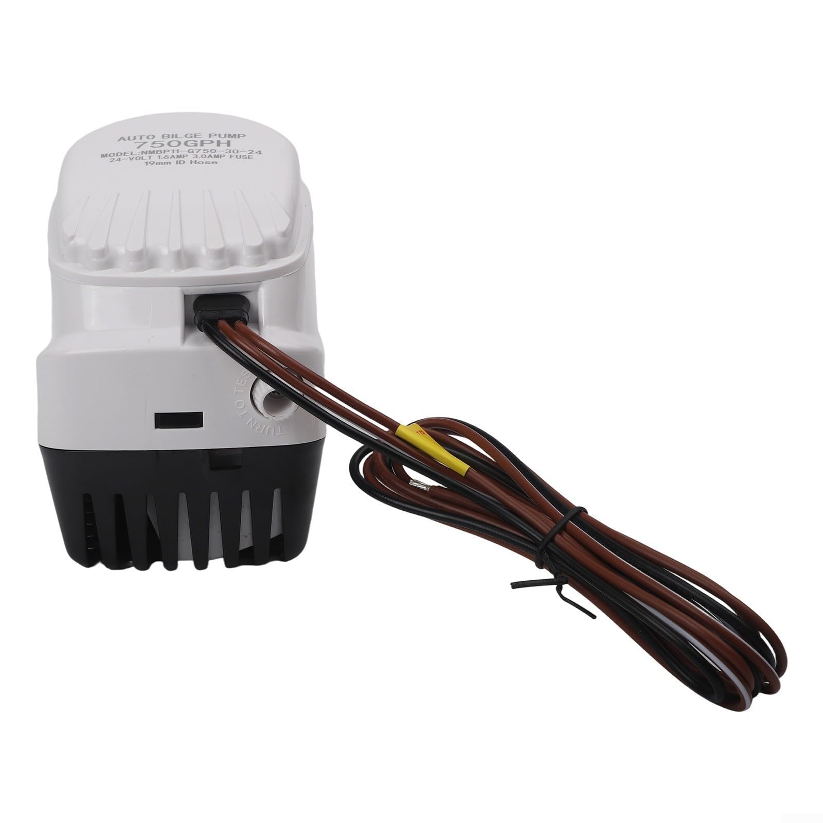Bomba de Sentina Automática 12V 750GPH con Interruptor