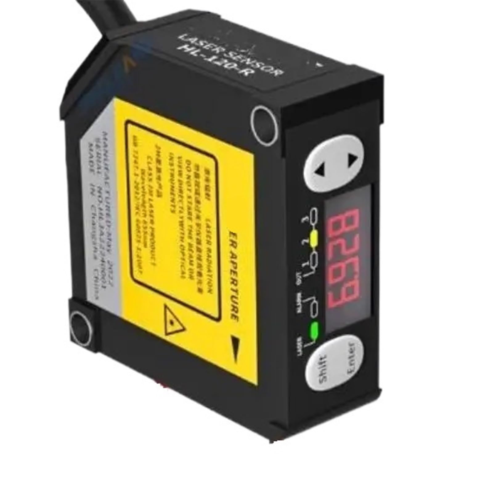 1 pz. Interruttore sensore di Spostamento con Portata Μm, quantità analogica(HL-30-R)