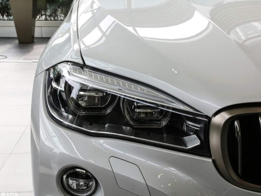 Car Headlight Cover Replacement for BMW X5 F15/ X6 F16 2014 2015 2016 2017 Headlamp Clear Lens Auto Shell Cover (Passenger Side)