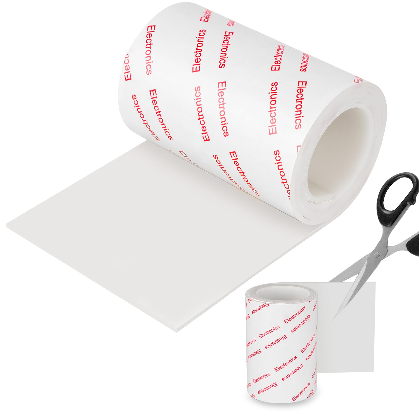 Almohadillas de agarre antideslizantes, antideslizantes, 4 x 40 pulgadas, translúcidas, almohadillas adhesivas de goma autoadhesivas para cualquier mueble y electrodoméstico