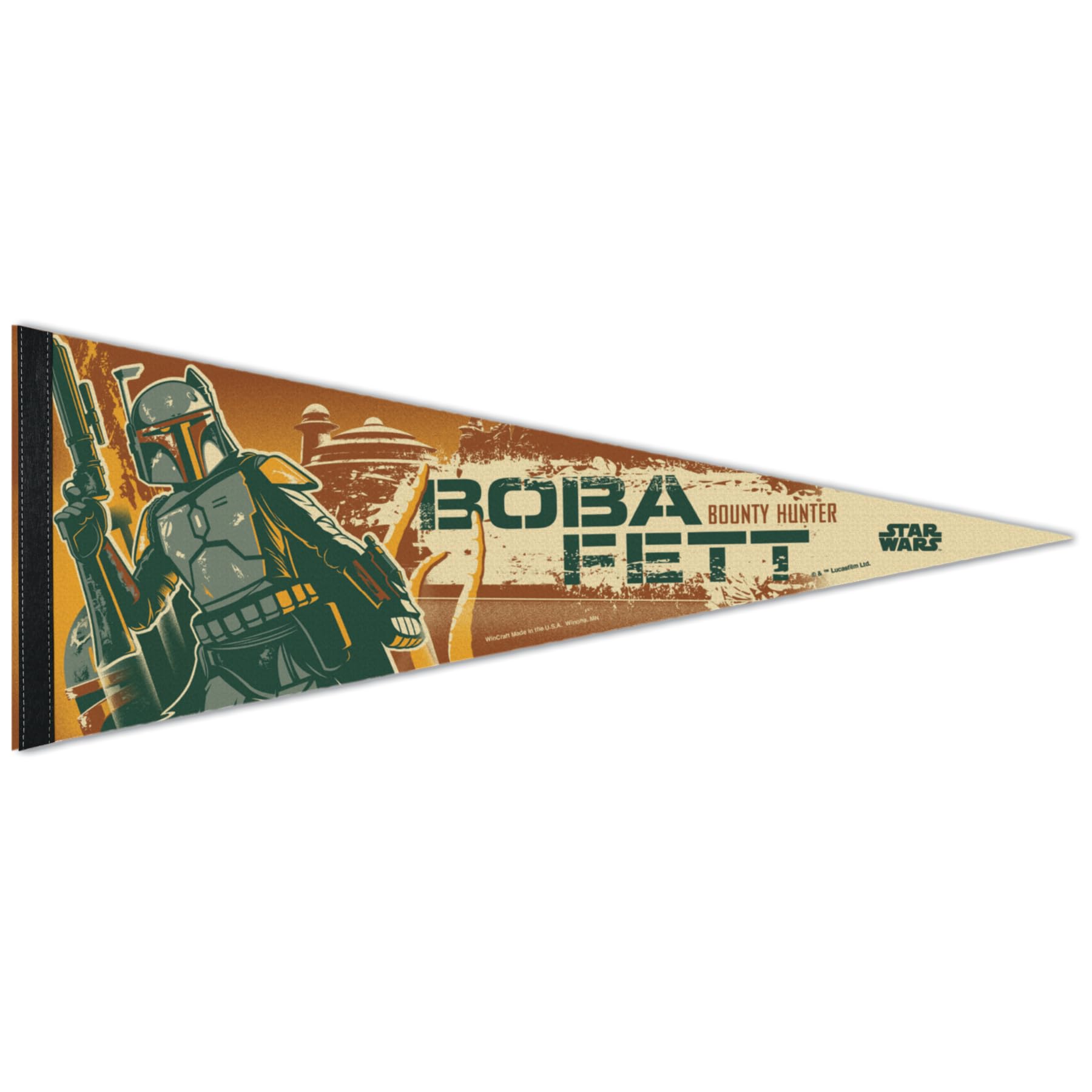 Star Wars fanion Boba Fett WinCraft 30,5 x 76,2 cm d'Épisode 4