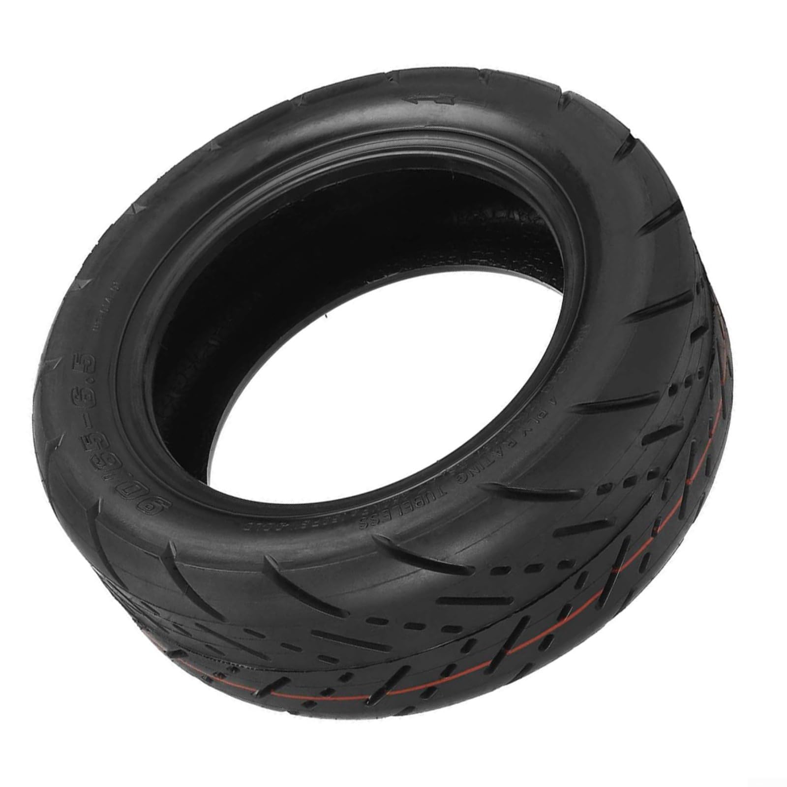 Pneu de route sans chambre à air 1175G de 11 pouces 90/65-6,5, pneu en caoutchouc de rechange pour scooter électrique, roue de scooter noire, roues de rechange 1175G