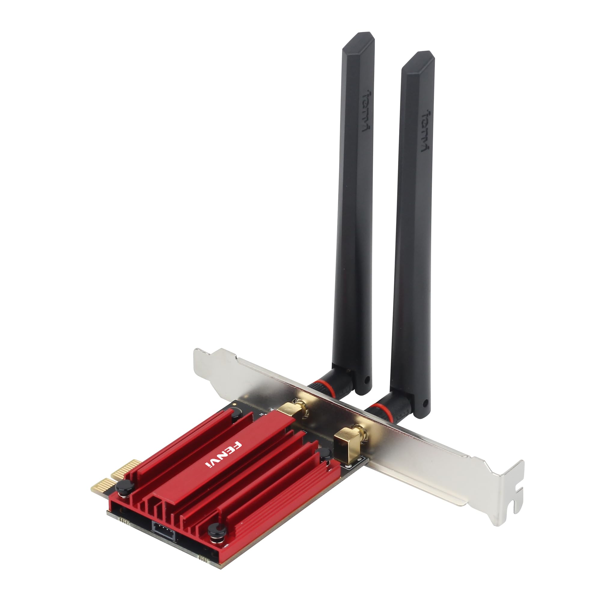 Fenvi FV-AX1800 Wi-Fi 6 PCIe Card (MediaTek MT7921), 1800 Mbps Dual-Band with Bluetooth 5.2, Heatsink, MU-MIMO/OFDMA, WPA3, Windows 11/10| 3-Year Warranty
