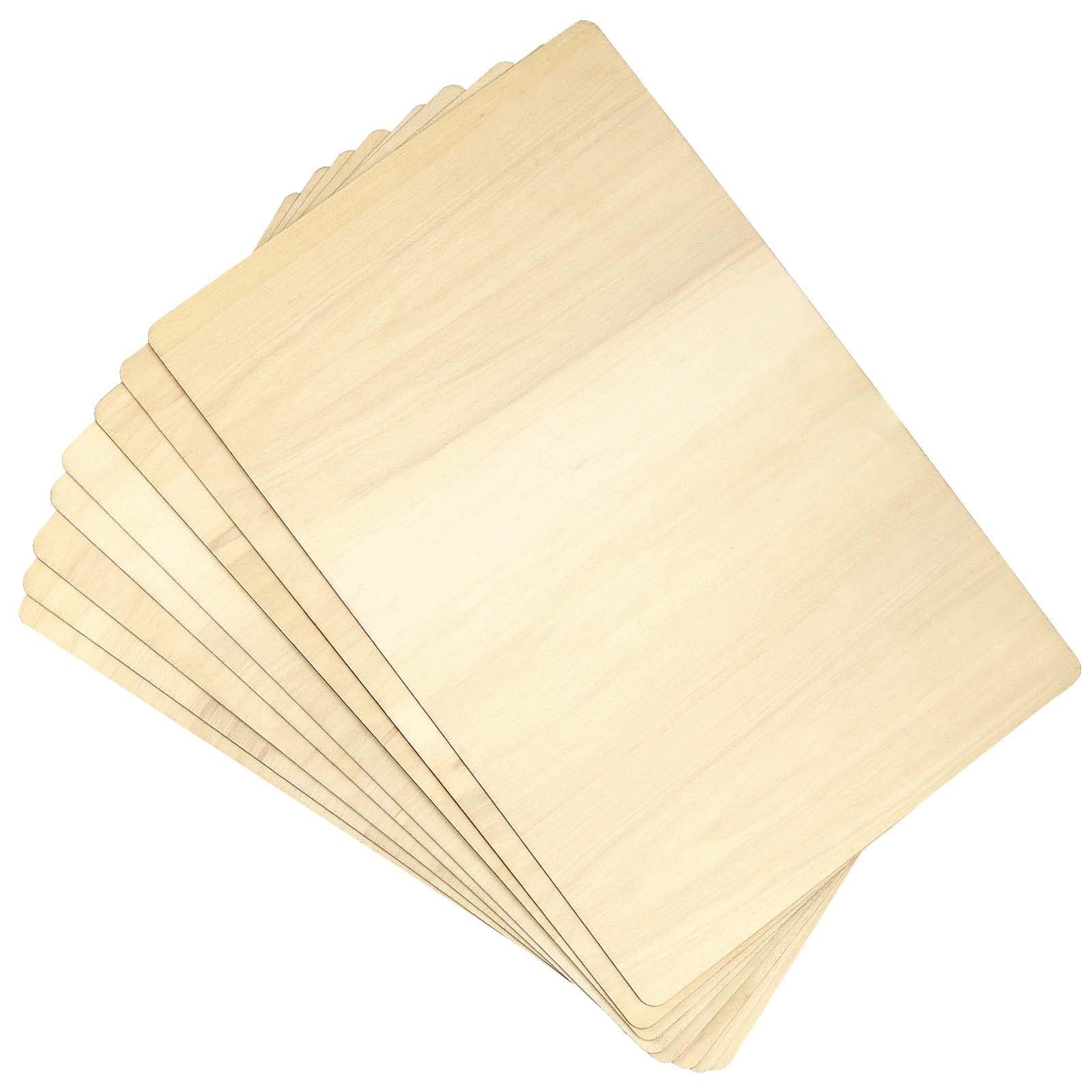 Bois de peuplier pour bricolage et artisanat d'art avec plaques fines de 400x250mm