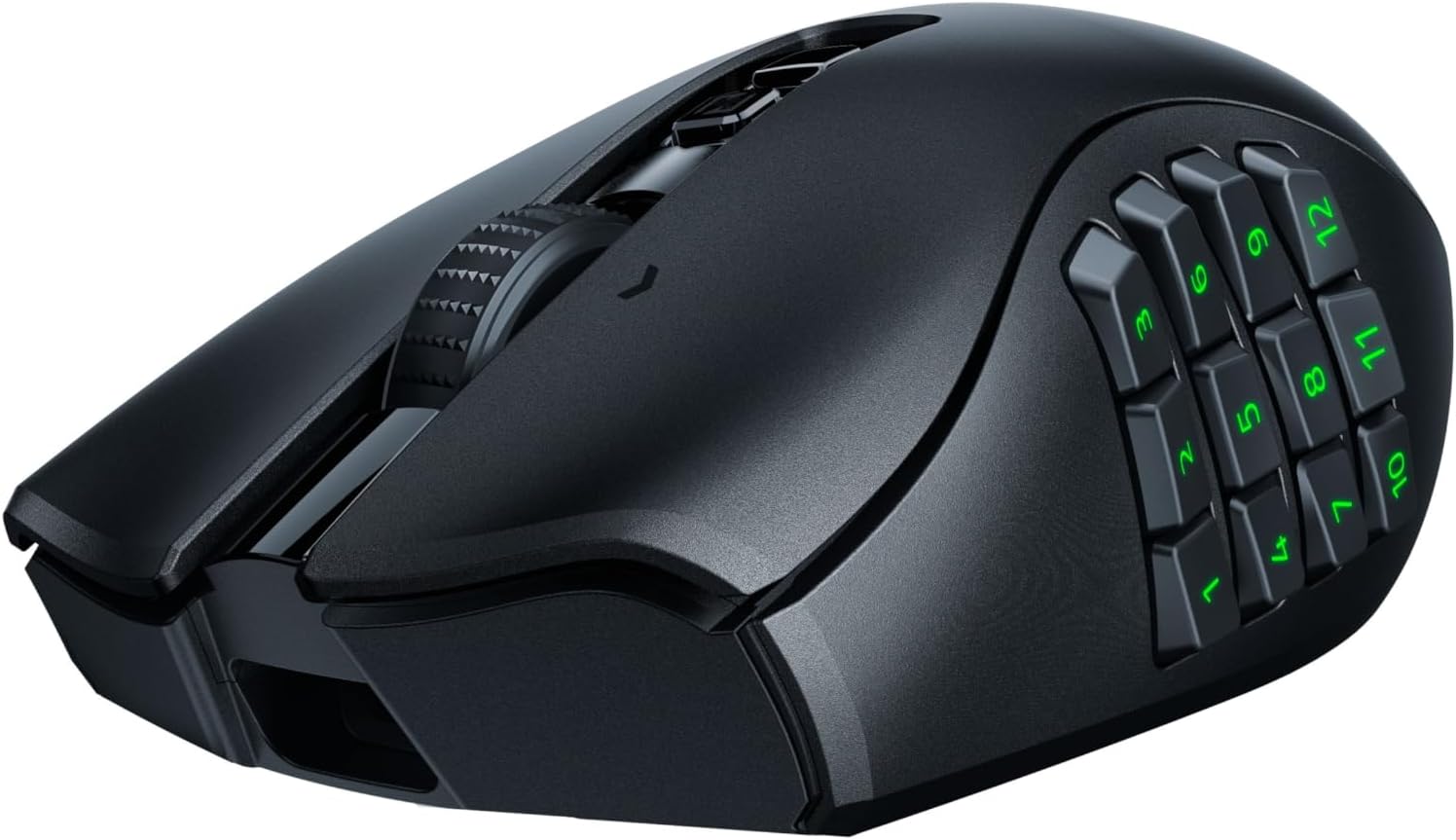 Razer Naga Trinity Gaming Mouse: 16,000 DPI Optical Sensor - Chroma RGB Lighting - Interchangeable Side Plate w/ 2, 7, 12 Button Configurations - Mechanical Switches