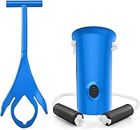 Vista 9 de Kit de ayuda para calcetines Jellas, dispositivo flexible con cuerda larga - Ayuda para calcetines fácil de poner y quitar, dispositivo para ponerse