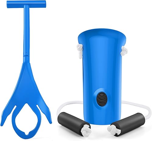 Miniatura 15 de Jellas Kit de ayuda para calcetines, dispositivo flexible de ayuda para calcetines con cuerda larga, dispositivo de extracción de calcetines fácil