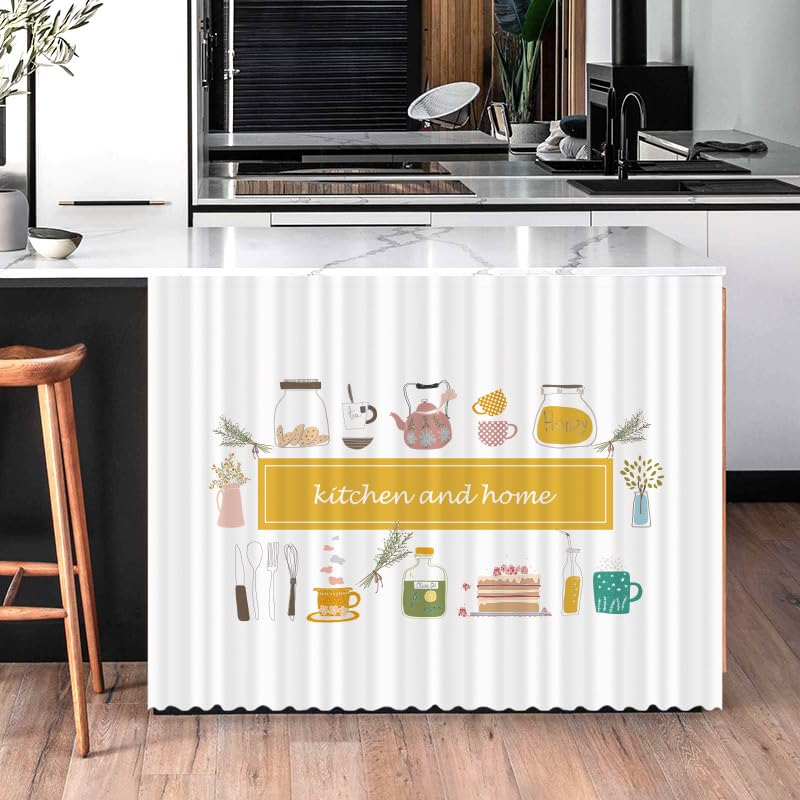 Kitchen Curtains，cupboard Curtain Kitchen，Small Curtains，easy To Install And Slide，easy To Clean ，can Filter Sunlight，good Air Permeability，can Decorate Your Kitchen,bathroom,living Room,dining Room