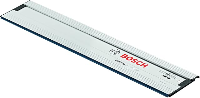 Bosch Professional guide rail FSN 1100 (length 110 cm, compatible with GKS circular saws, GKT plunge saws, some GST jigsaws and GOF routers with adaptor)