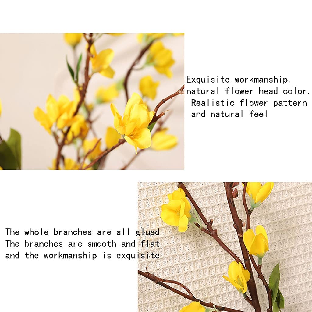 Sztuczne Kwiaty z Wazonem Sztuczne kwiaty zima phalaenopsis długi stalked fałszywych kwiatów chiński styl salon dekoracji wejściowej dekoracji kwiatów dekoracji domu Dekoracje ze Sztucznych Kwiatów(Si