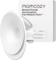 Vista 15 de Momcozy - Extractor de leche de manos libres portátil Mobile Flow M9, control discreto por aplicación con múltiples modos personalizables y 15