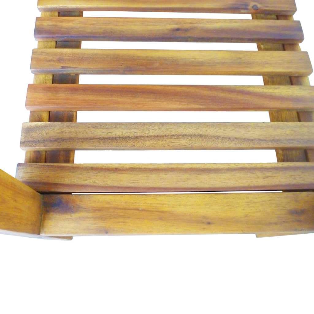 Jardín elevado elevado de madera maciza de acacia con capa de zinc y diseño rústico para exteriores, incluye estante inferior