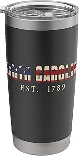 North Carolina U.S. flag, North Carolin 1789 Celebration day Stainless Steel Insulated Tumbler