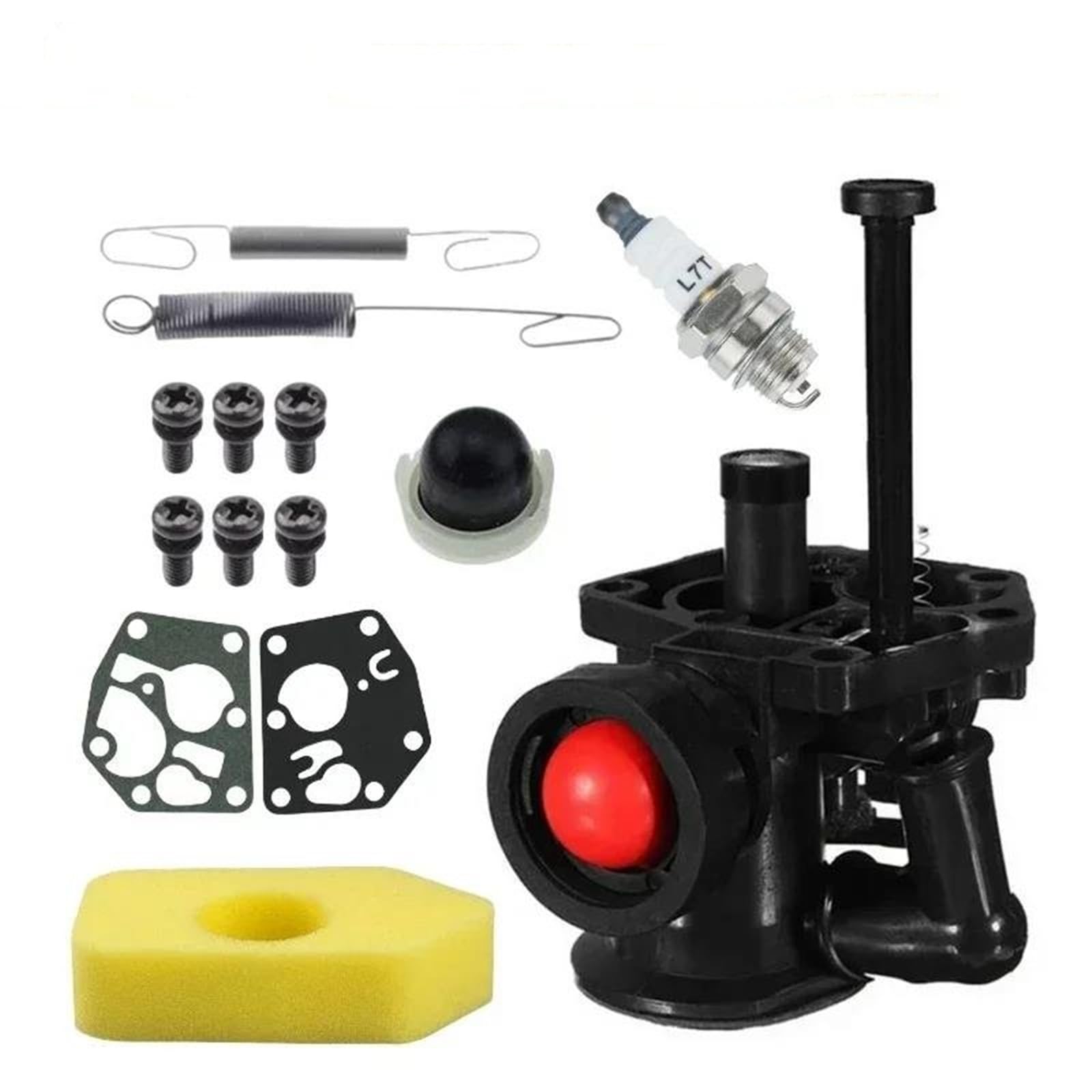 Kit De Carburateur Moteur Pour Briggs & Stratton Sprint Quattro Classic 498809 Tondeuse À Gazon REOKIP
