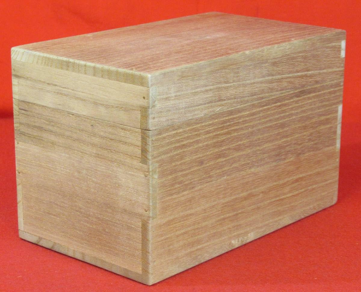 Amazon.co.jp: 茶道具『茶通箱桐天然木白生地』木工芸現代工芸茶道教室